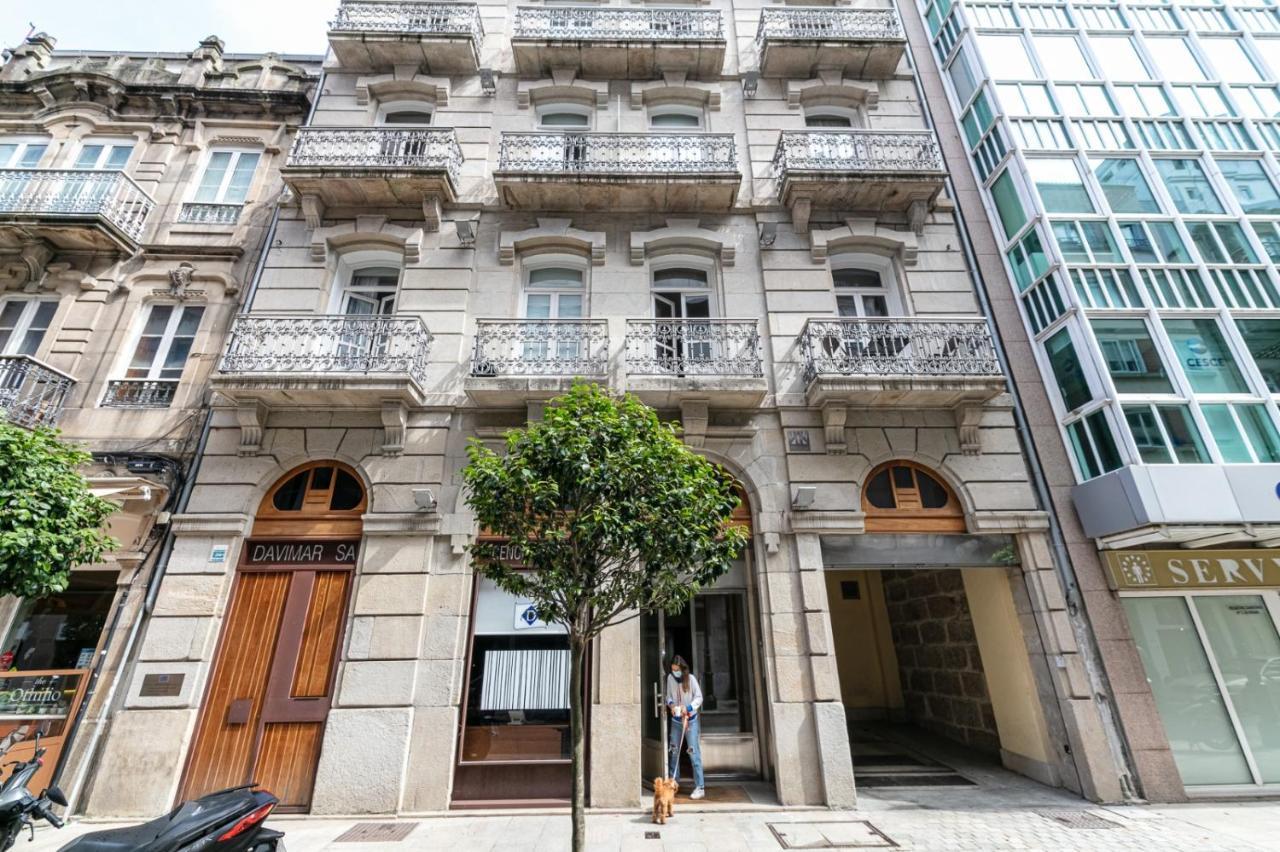 Suite Lujo Centro-Nautico-Cies+Parking Vigo Exterior foto